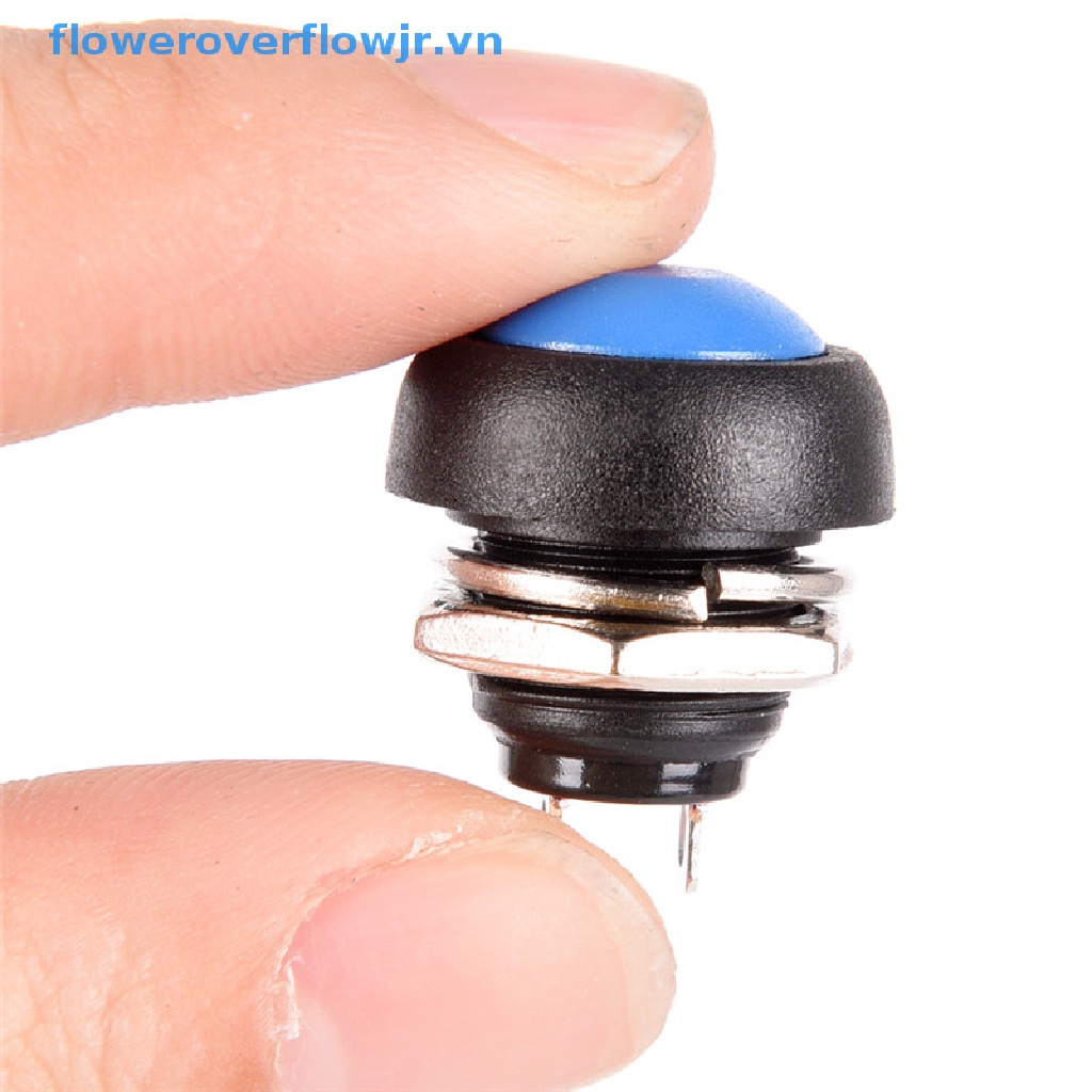 Set 5 Công Tắc Nhấn / Tắt Chống Thấm Nước 12mm PBS-33B