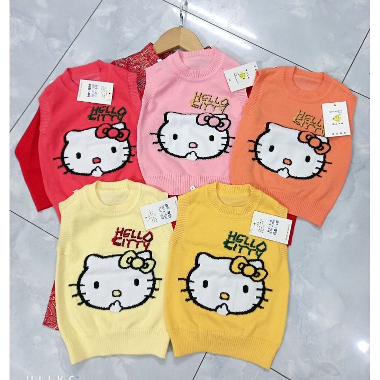Áo gile len Quảng châu cho bé gái