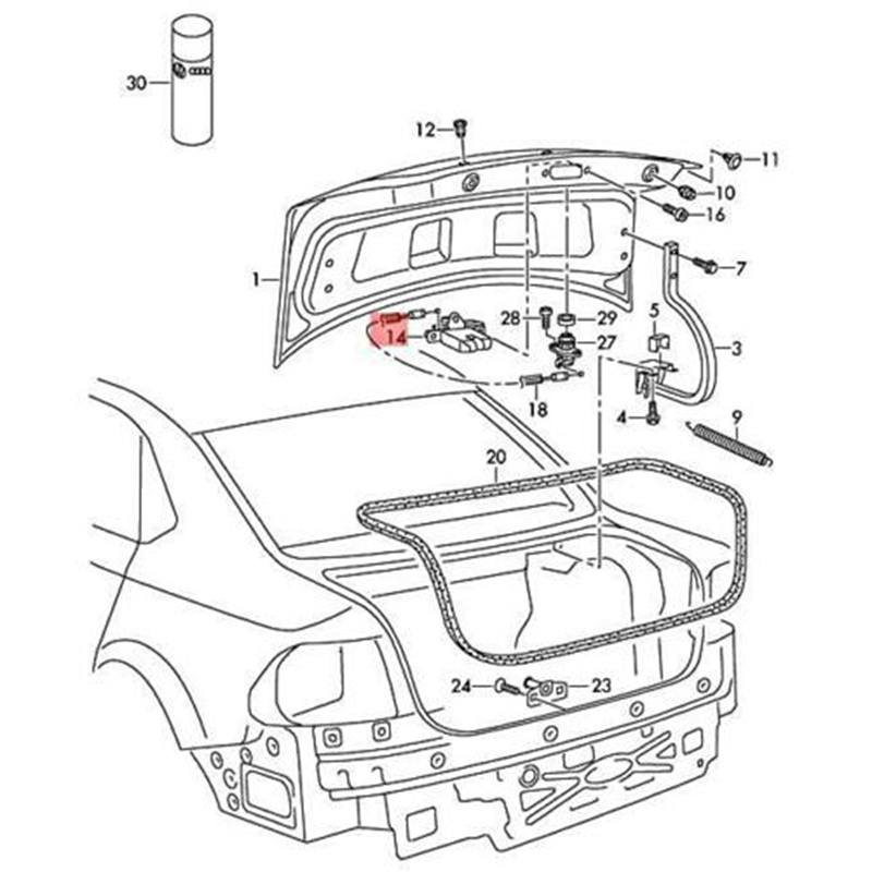 Vỏ Bảo Vệ Khóa Động Cơ Xe Hơi Polo 6RU Chuyên Dùng827505Bộ Phận Chuyên Dụng Cho Máy Hút Bụi