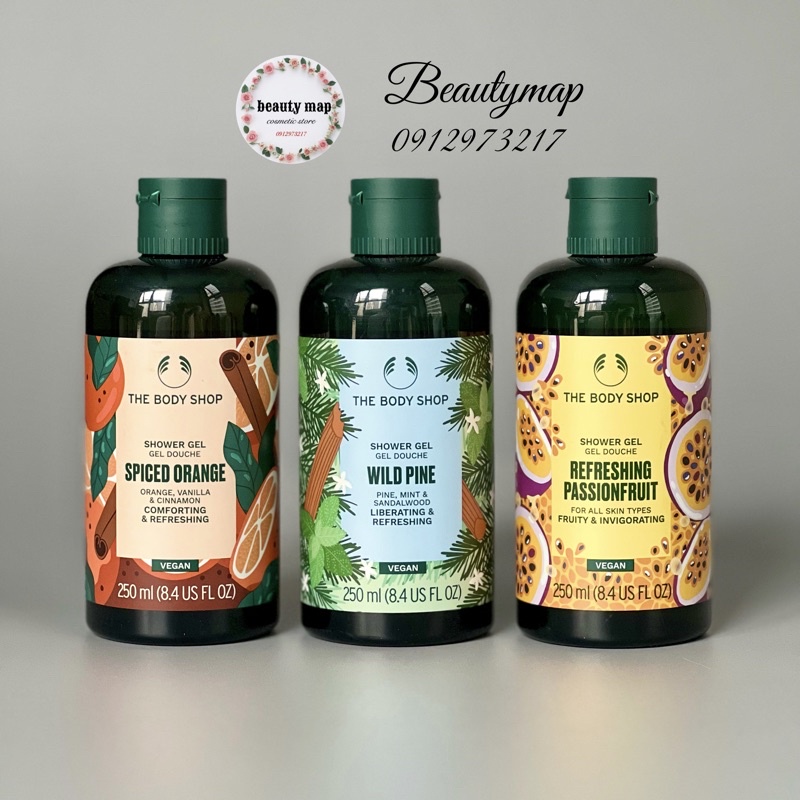 Sữa tắm The Body Shop phiên bản giới hạn 250ml