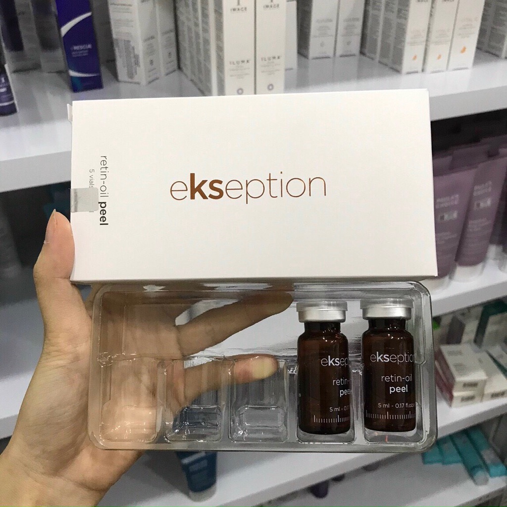 RETIN-OIL PEEL LÀM GIẢM MỤN, KIỀM DẦU, SE NHỎ LỖ CHÂN LÔNG TRẺ HÓA DA EKSEPTION