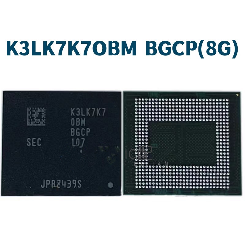 Chip IC Chất Lượng Cao K3UH7H7-OAMAGCL K3LK3K30EM-BGCN K3LK7K70BM-BGCP RAM Cho Poco X2 X3Pro Mi11 K3UH7H7 K3LK3K30EM K3LK7K70BM