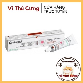 Oridermyl- Kem bôi nấm và ghẻ tai chó mèo