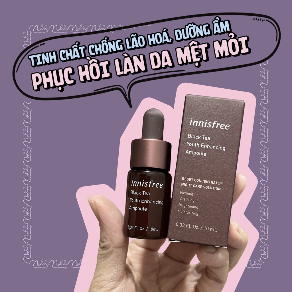 Tinh chất Innisfree Black Tea Youth Enhancing Ampoule