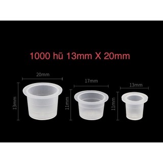 Hũ đựng mực ko chân đế cỡ nhỏ 1B