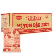 10 gói mì tôm MIliket 4 tôm