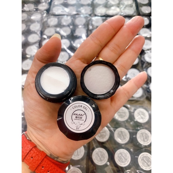 Gel nặn hoa huaxi trang trí móng , không dùng dung dịch