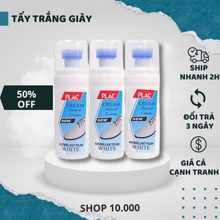 Chai tẩy trắng giày PLAC siêu sạch - Lọ tẩy trắng giày, tẩy ố giày dép nhanh chóng