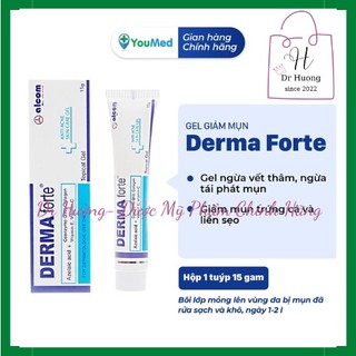 Gel giảm Thâm mụn Derma forte 15ml