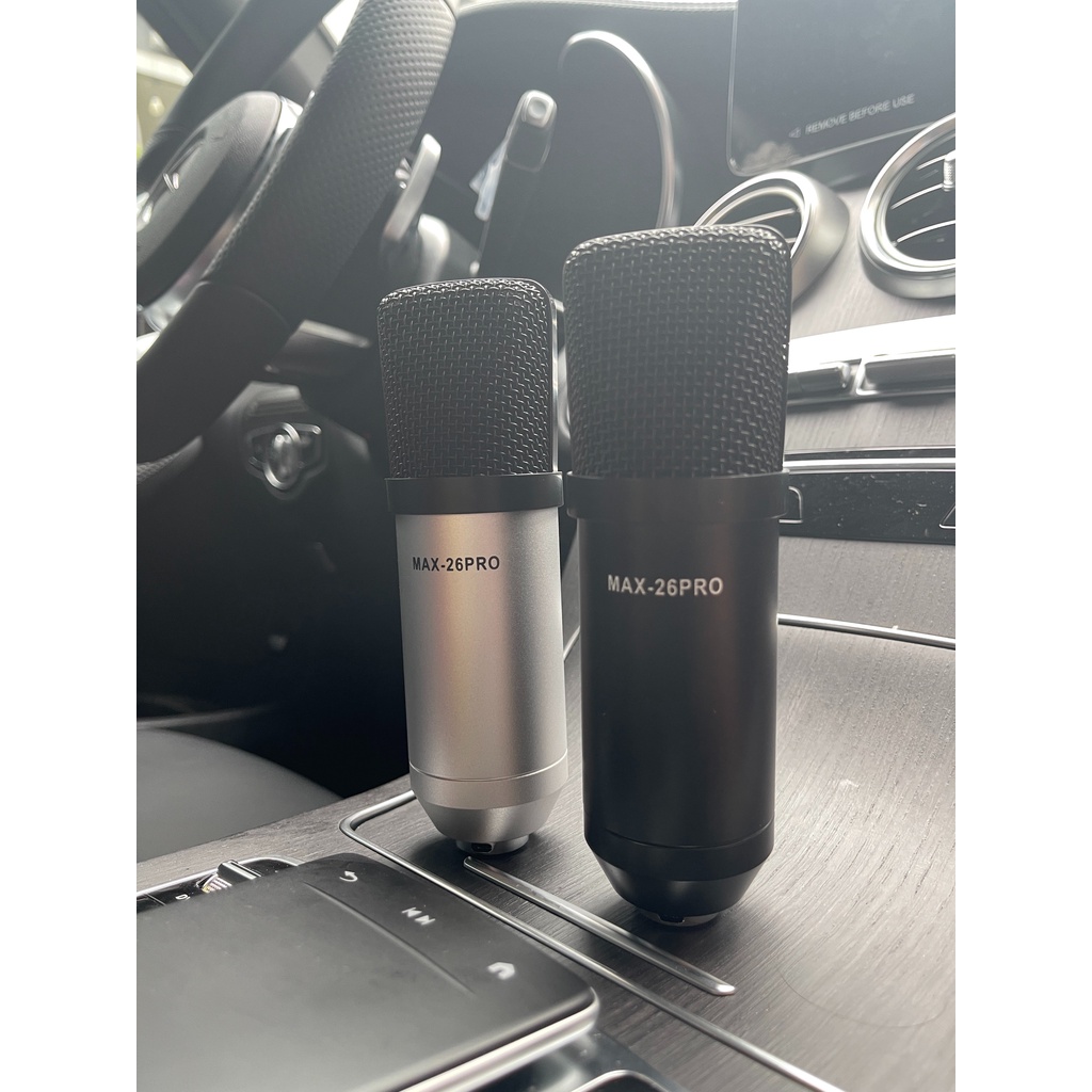 CTY MT Micro thu âm livestream hát karaoke Big Max 26 Pro độ nhạy cao lọc âm tốt bảo hành 12 tháng