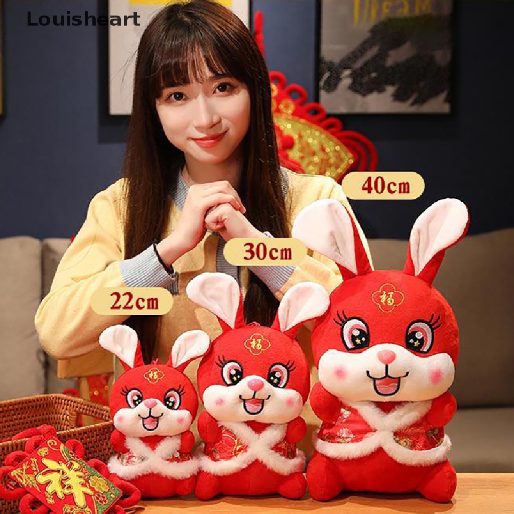 Thỏ Nhồi Bông Louisheart 2023 Phong Cách Trung Hoa