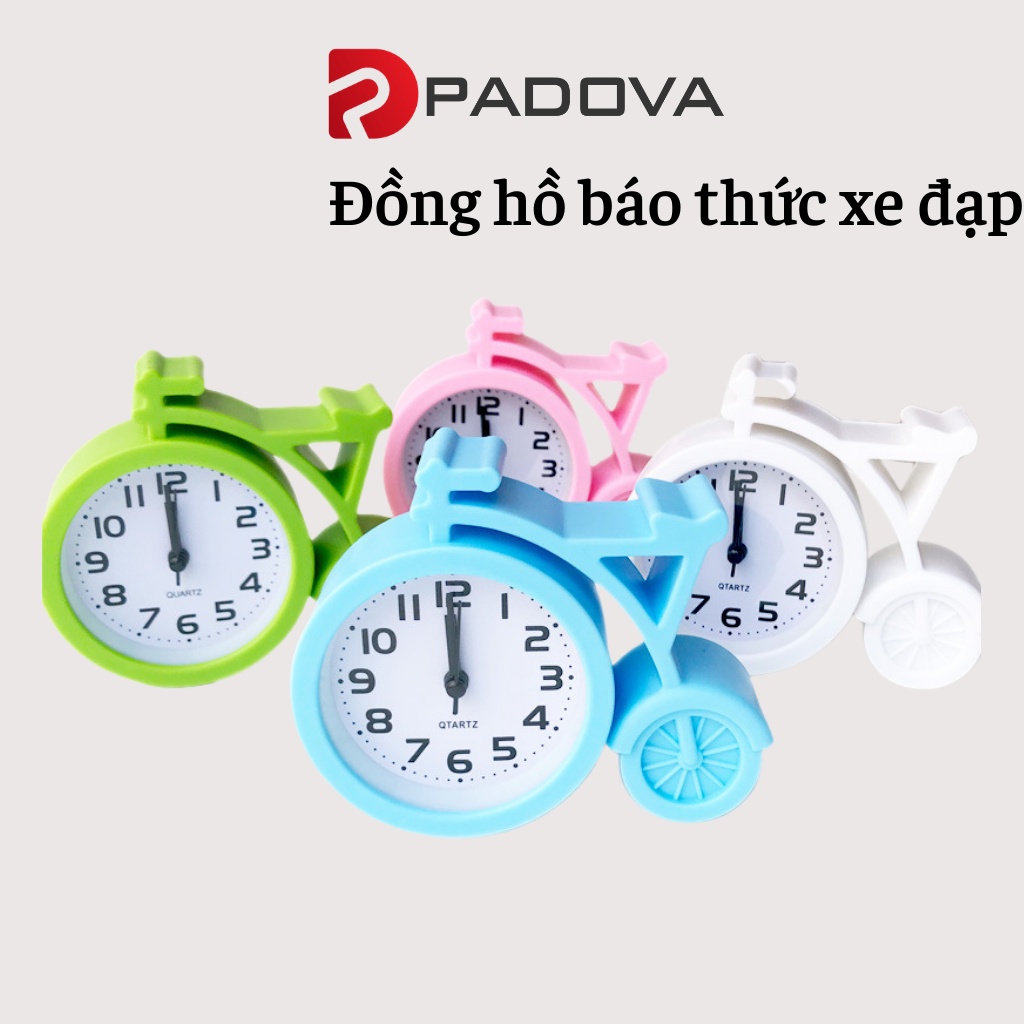 Đồng Hồ Báo Thức Hình Chiếc Xe Để Bàn Trang Trí Độc Lạ PADOVA 7629