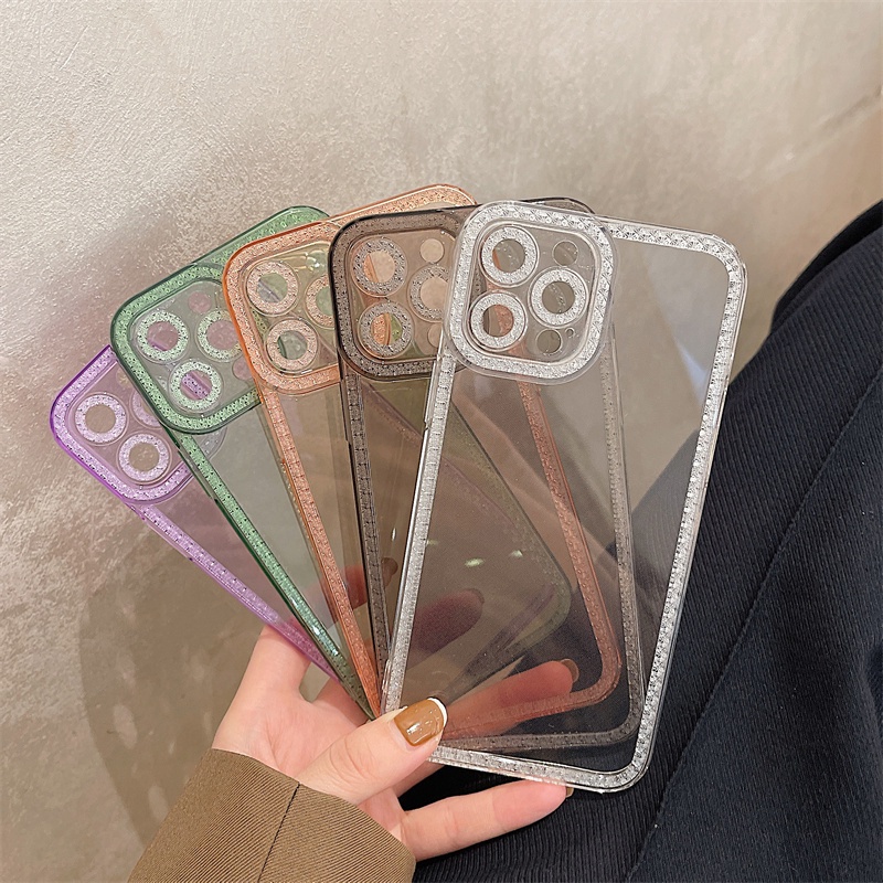 Ốp Điện Thoại Cứng Trong Suốt Chống Sốc Cho iPhone 14 13 12 11 Pro Max Mini XS XR X 8 7 6 6S Plus + SE 2020