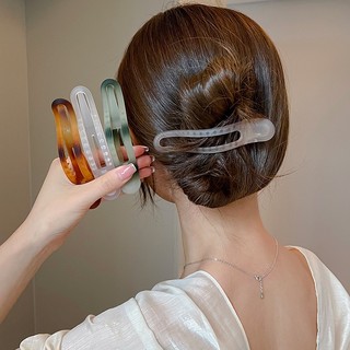 Kẹp tóc mỏ vịt CHLINS phong cách Hàn Quốc thời trang đơn giản dành cho nữ
