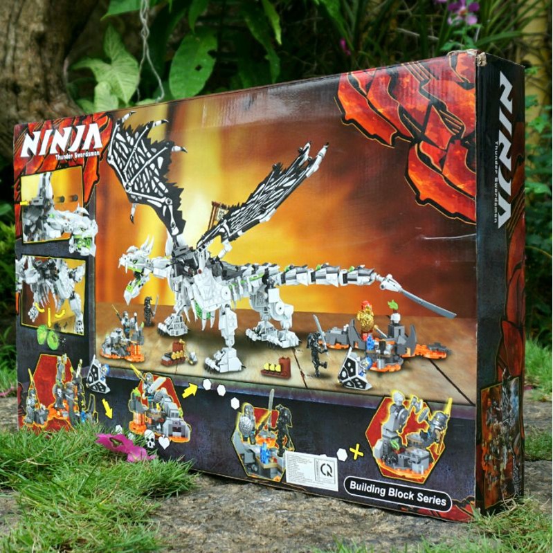 Lắp ráp LARI 11556 | 71721 Skull Sorcerer's Dragon | 1193 chi tiết