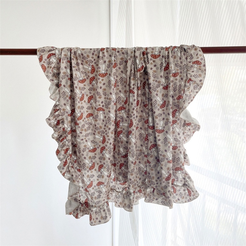 Khăn Quấn Bé Sơ Sinh Kèm Băng Đô Xinh Xắn