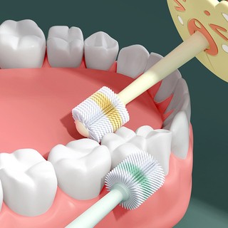 Bàn Chải Đánh Răng Xoay 360 Độ Cho Bé