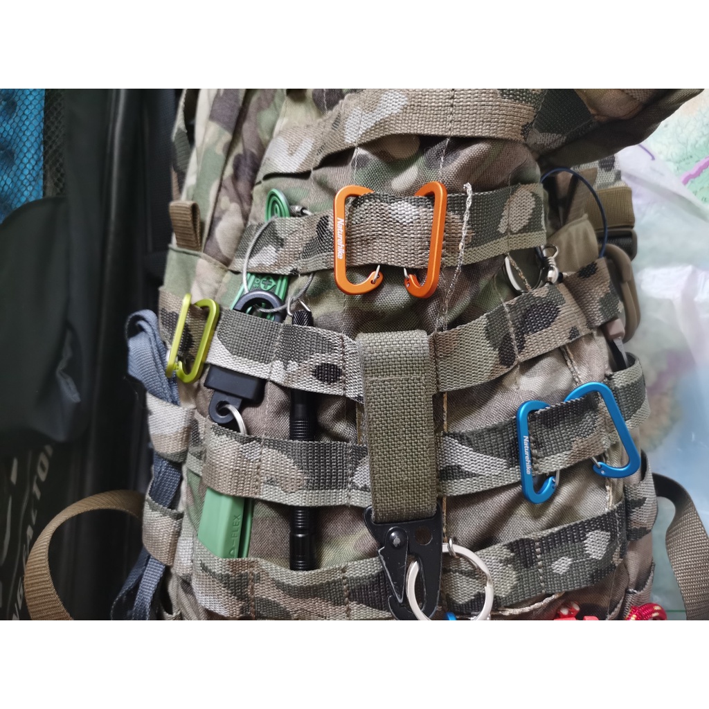 Combo 2 Móc Khóa Chữ D mini 4cm Naturehike NH15A004-H