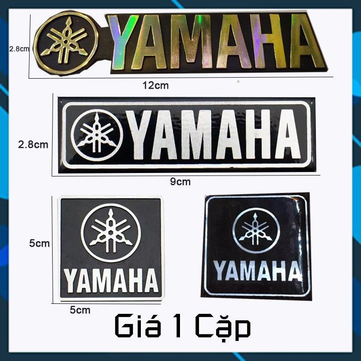 Tem Yamaha dán thùng loa ( giá 1 đôi )