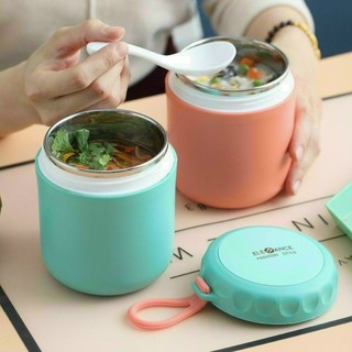 Cốc đựng canh, cốc ủ cháo , đựng đồ ăn dặm cho bé lõi inox giữ nhiệt