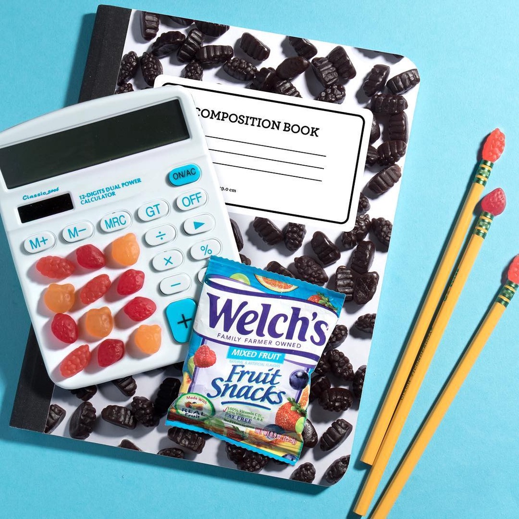 DATE 5.24 Hộp 90 Gói Kẹo Dẻo Trái Cây Welch's Fruit Snacks - Mỹ