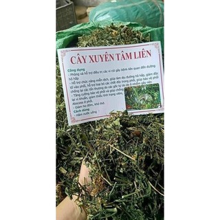 1Kg Lá xuyên tâm liên khô loại 1,ngon nhất