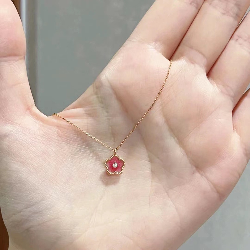 Vòng Cổ Hoa Anh Đào Nhẹ Nhàng Cho Nữ -VC07