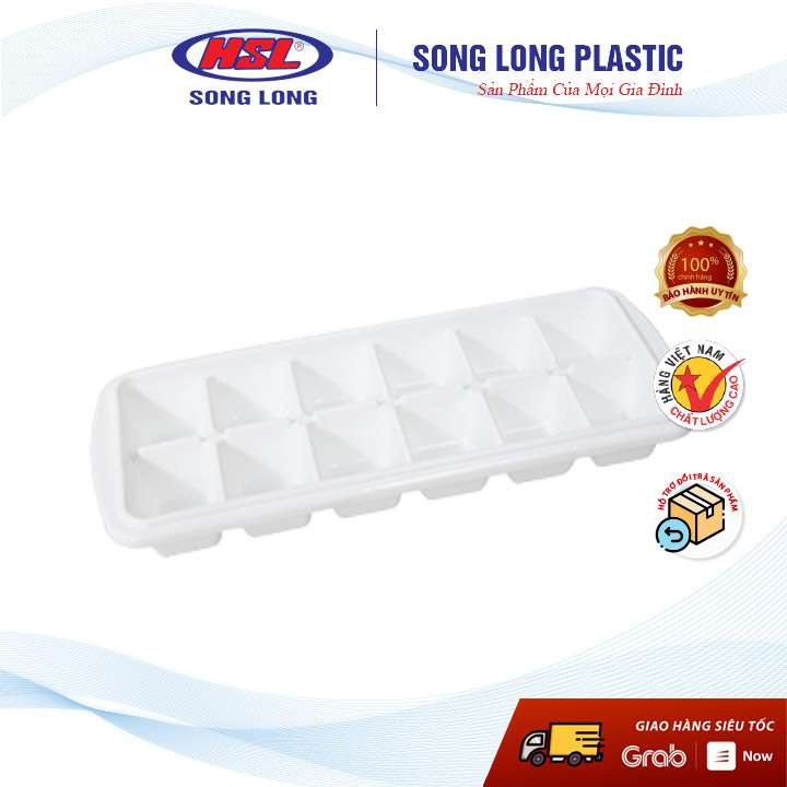 Khay đá, khay đa năng trữ đồ ăn dặm cho bé- Ohana 12v- 3066 - Song Long Plastic