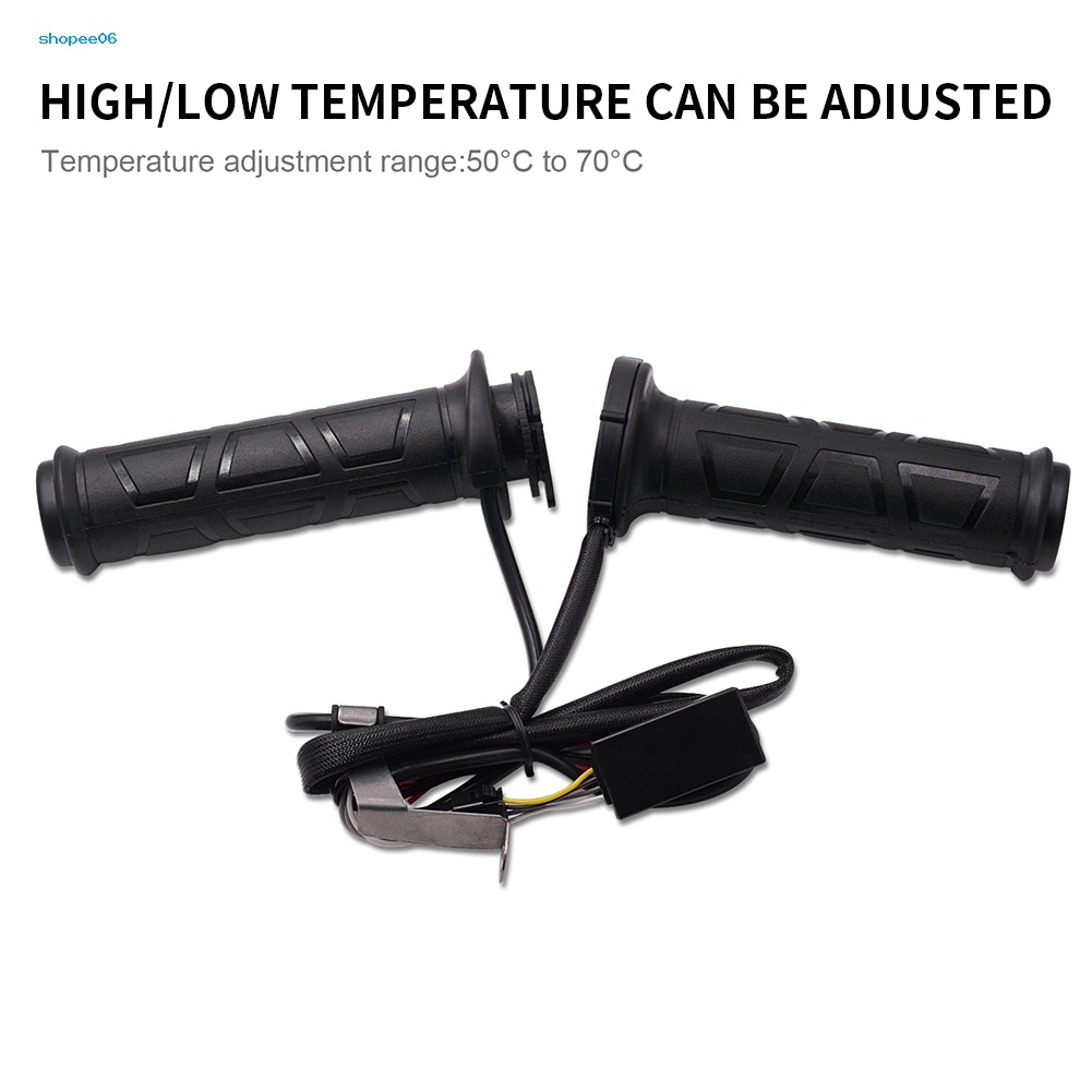 Bộ Phận Sưởi Ấm Tay Lái Xe Máy Bằng Silicone 12V