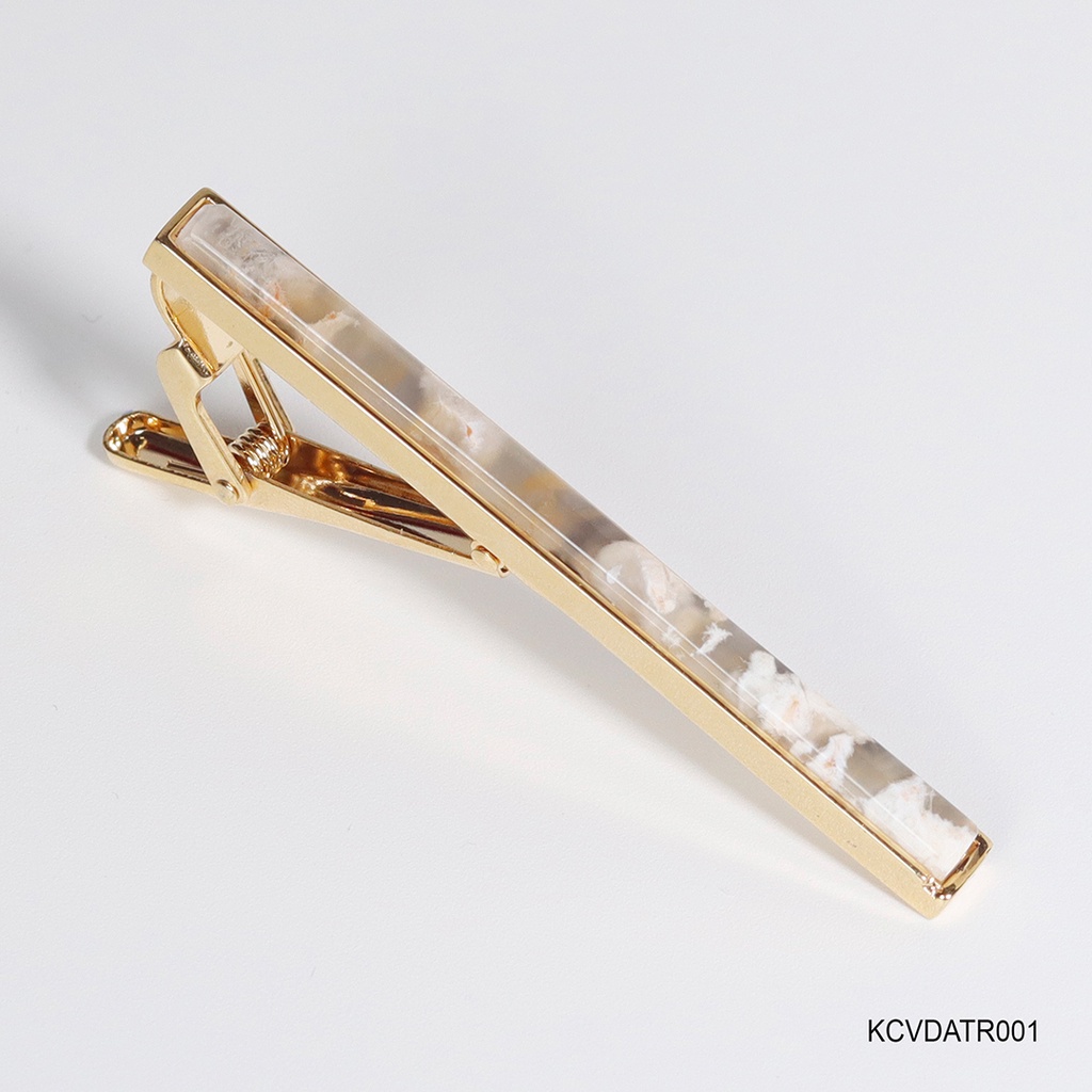 Kẹp Cà Vạt Mạ Vàng 18K Đính Đá Mã Não Cao Cấp, Sang Trọng, Đa Dạng Mẫu - Thomas Nguyen