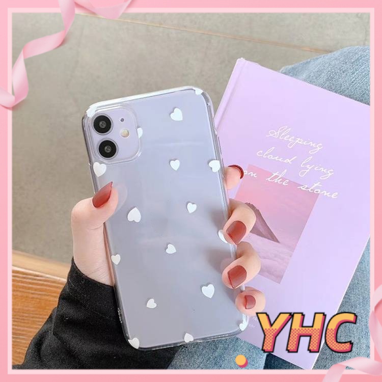 ốp iphone Hình Trái Tim tương thích Phone 6s 6splus 7 7plus 8 8plus X XS 11 12 Pro Max Plus Promax-916