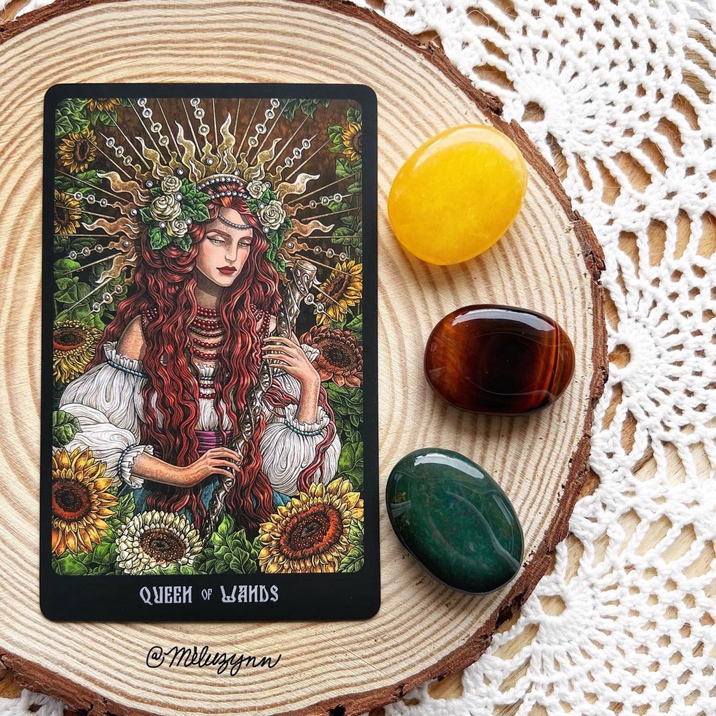 Bộ bài Slavic Legends Tarot phiên bản Gold Edition