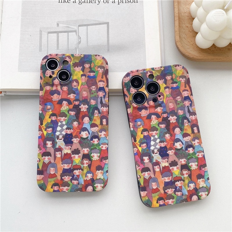 Ốp Điện Thoại Mềm In Hoạt Hình Cho IPhone14 14Pro 14Plus 14ProMax 13 13Pro 13ProMax 12 12Pro 12ProMax 11 11ProMax