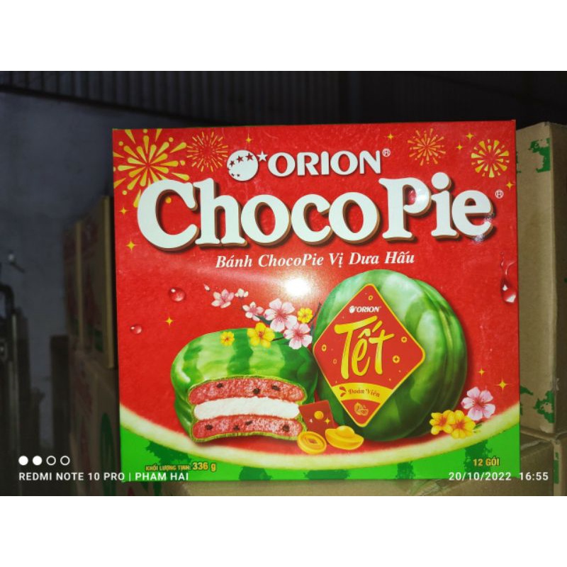 Bánh Chocopice dưa hấu hộp 12 cái