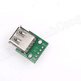 (COMBO 20,10,5)Module USB Chuyển Đổi USB 2.0 (Loại Cái) Sang DIP 4P 2.54