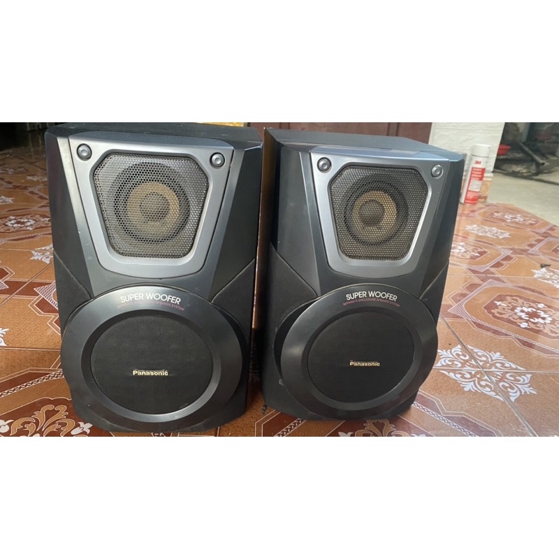 Đôi loa Khủng Panasonic AK25 200W 6omh super Woofer bass- hàng Thanh lý nội địa zin