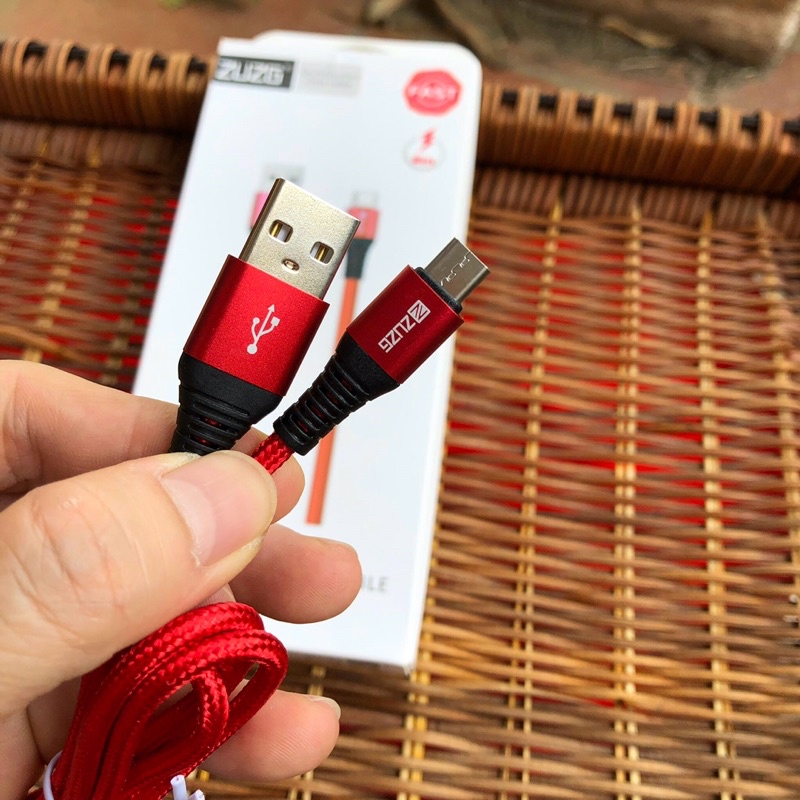 Cáp xạc dây dù cho iphone, samsung, type-c