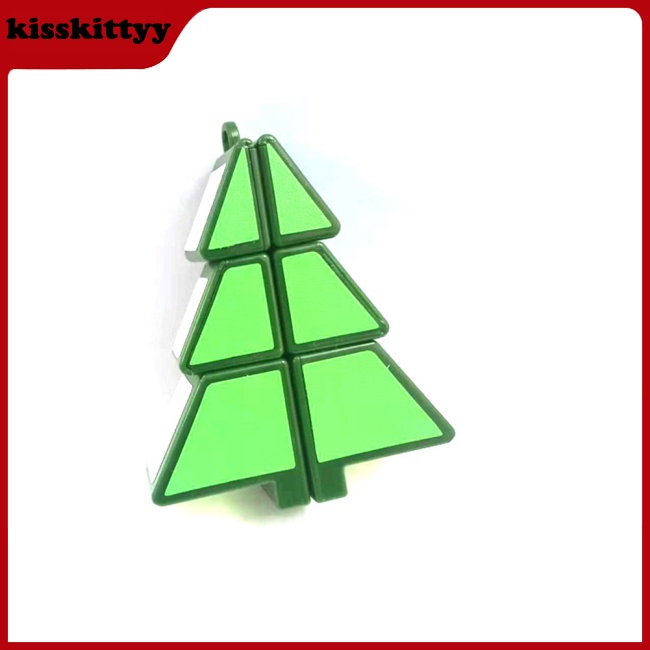 Khối Rubik Hình Cây Thông Noel Bằng Nhựa Vui Nhộn Cho Bé