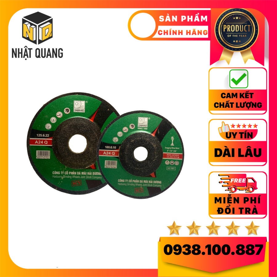 Đá Mài Hải Dương Đủ Kích Cỡ ( 100mm 125mm 150mm )