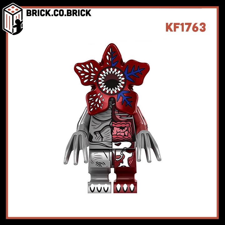 Mô hình Lắp ráp Cậu Bé Mất Tích Stranger Things Quái vật Demogorgon Eleven KF6167