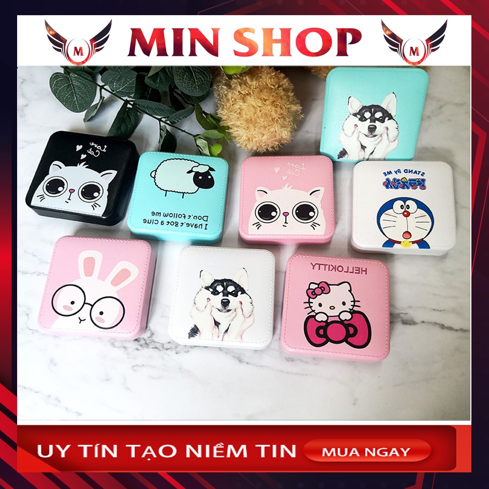 Sạc Dự Phòng Cute Nhiều Hình Dễ Thương - Doremon - Hello Kitty (Có Kèm Dây Đeo Tiện Lợi)
