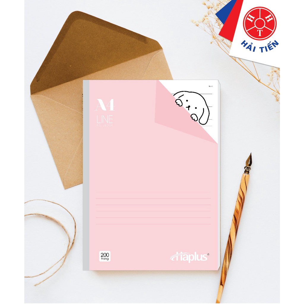 HẢI TIẾN Vở kẻ ngang A4 Haplus - LINE  - 200 trang
