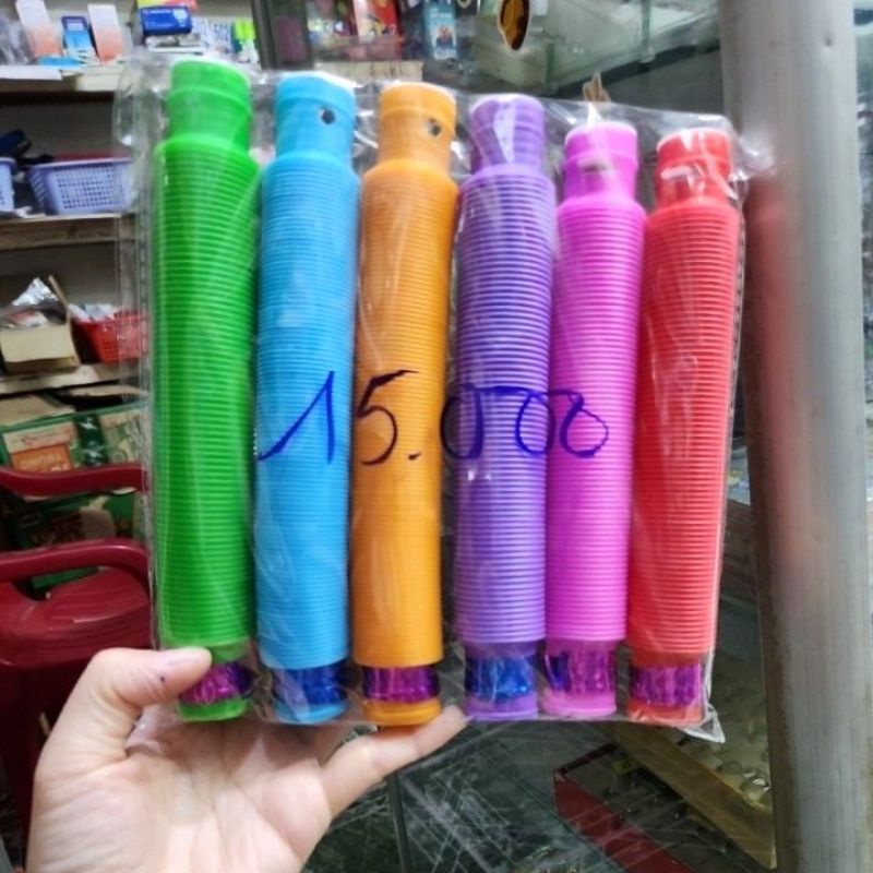 1 ống kéo pop nhựa thư giãn có đèn