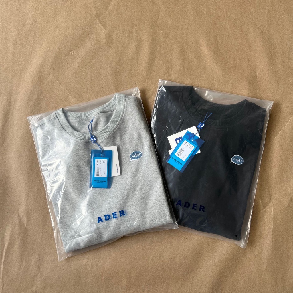 Spot ADER 2022 new cartoon character printed embroidered round neck sweater men's and women's fashion brand