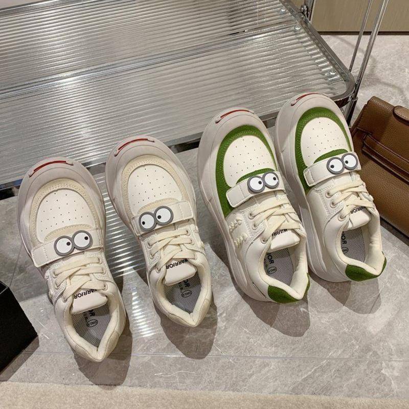 Giày Thể Thao Đế Dày Hở Ngón Thoáng Khí Hình Mặt Cười Dễ Thương Thời Trang Mùa Hè 2022 Phong Cách Hàn Quốc Cho Nữ
