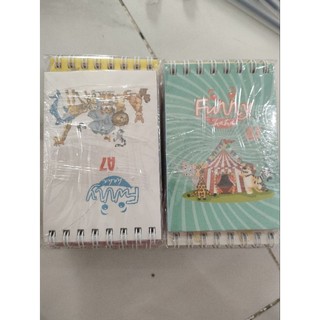 Note book lò xo hoạt hình mini