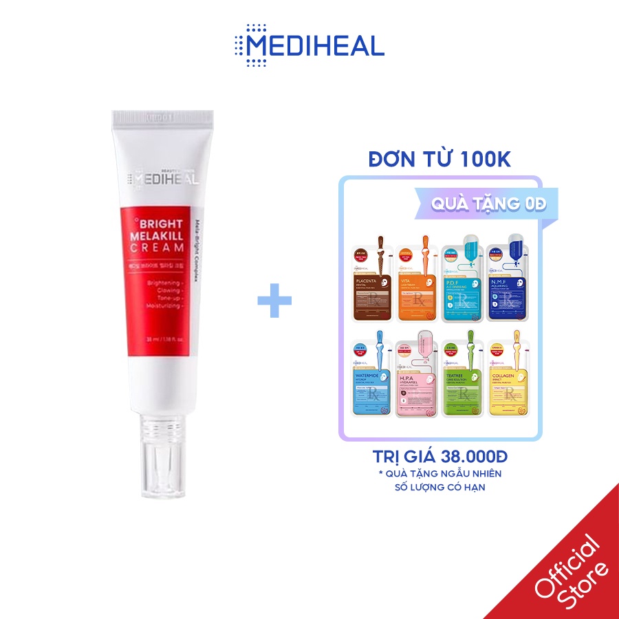 Kem Dưỡng Trắng Da Nâng Tone Mediheal Bright Melakill Cream 35ml