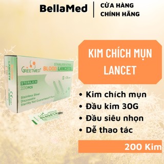 Kim chích lễ mụn Greetmed 200 cây/hộp