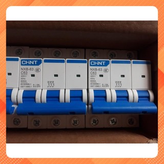Aptomat Chint 3P 4P 63A  chính hãng mới 100%