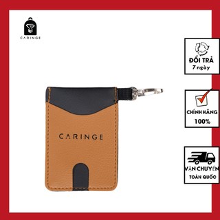 Móc khoá da pu thẻ card cao cấp, phụ kiện túi xách thời trang